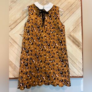 English Factory Leopard Print Mini Dress